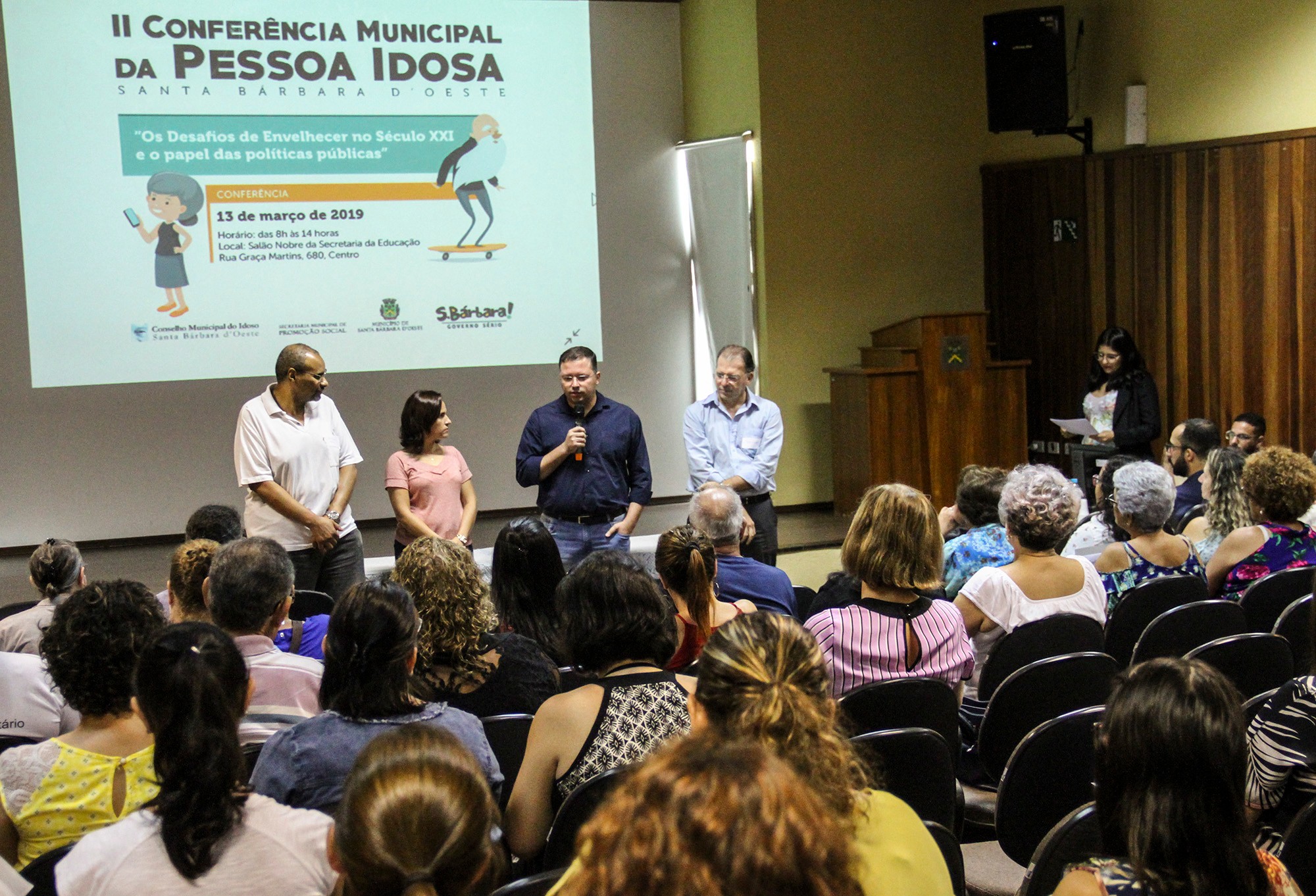 2019313_Marcos Rosado e dr. Edmilson participam da 2ª Conferência Municipal da Pessoa Idosa.